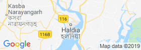 Haldia map